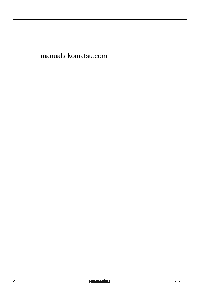 Protected: PC5500-6(DEU) S/N 15110(15100)-UP Shop (repair) manual (English)