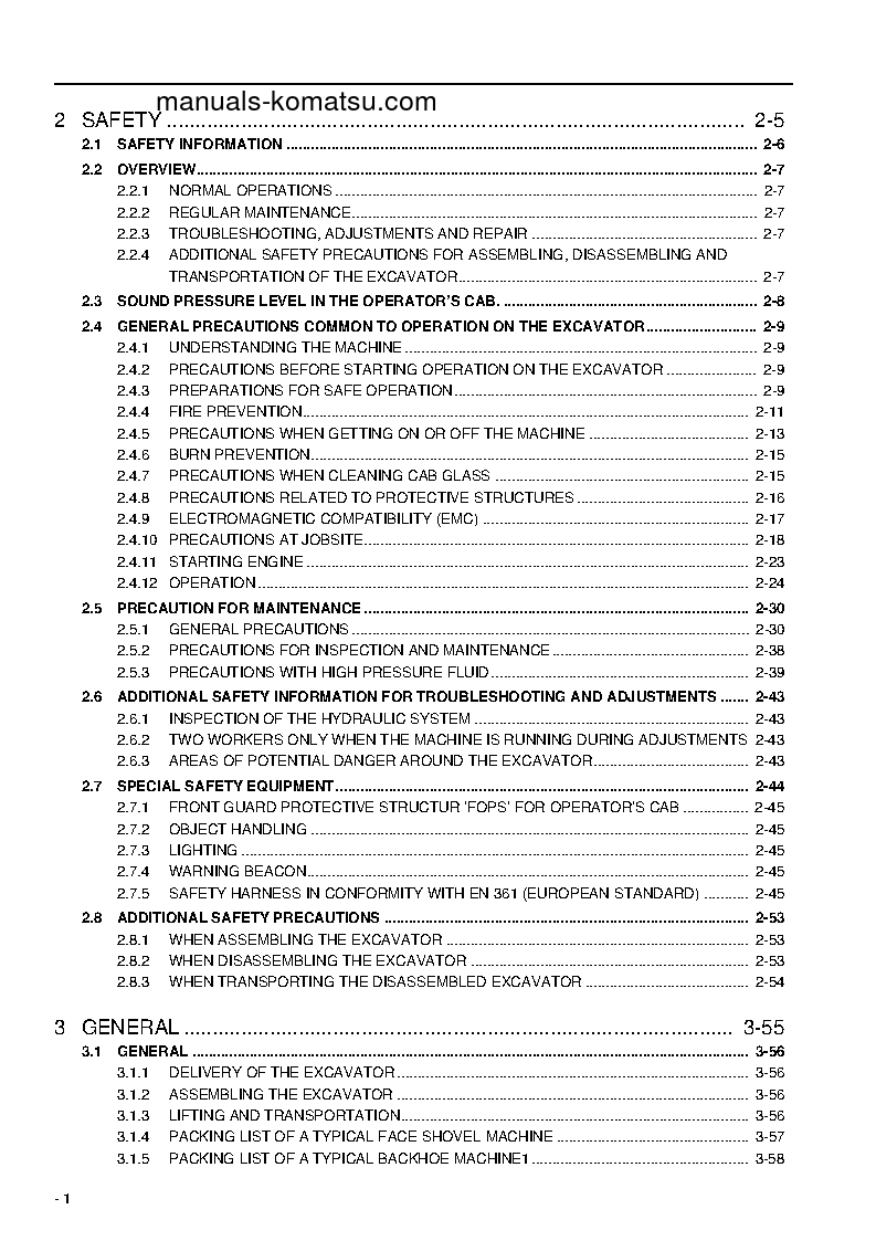 Protected: PC3000-6(DEU) S/N 06303-06303 Field assembly manual (English)