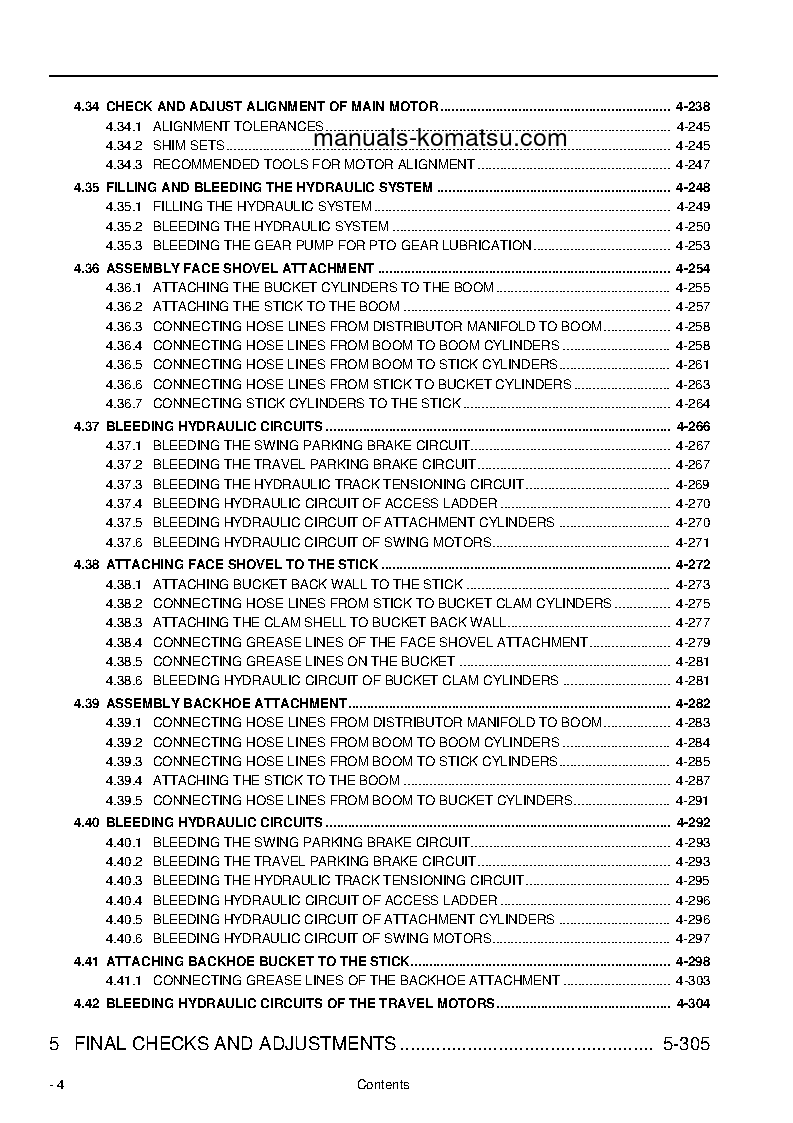 Protected: PC4000E-6(DEU) S/N 08233-08233 Field assembly manual (English)
