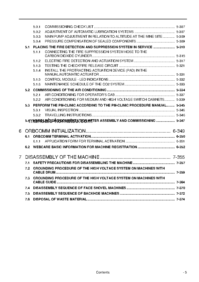 Protected: PC4000E-6(DEU) S/N 08233-08233 Field assembly manual (English)