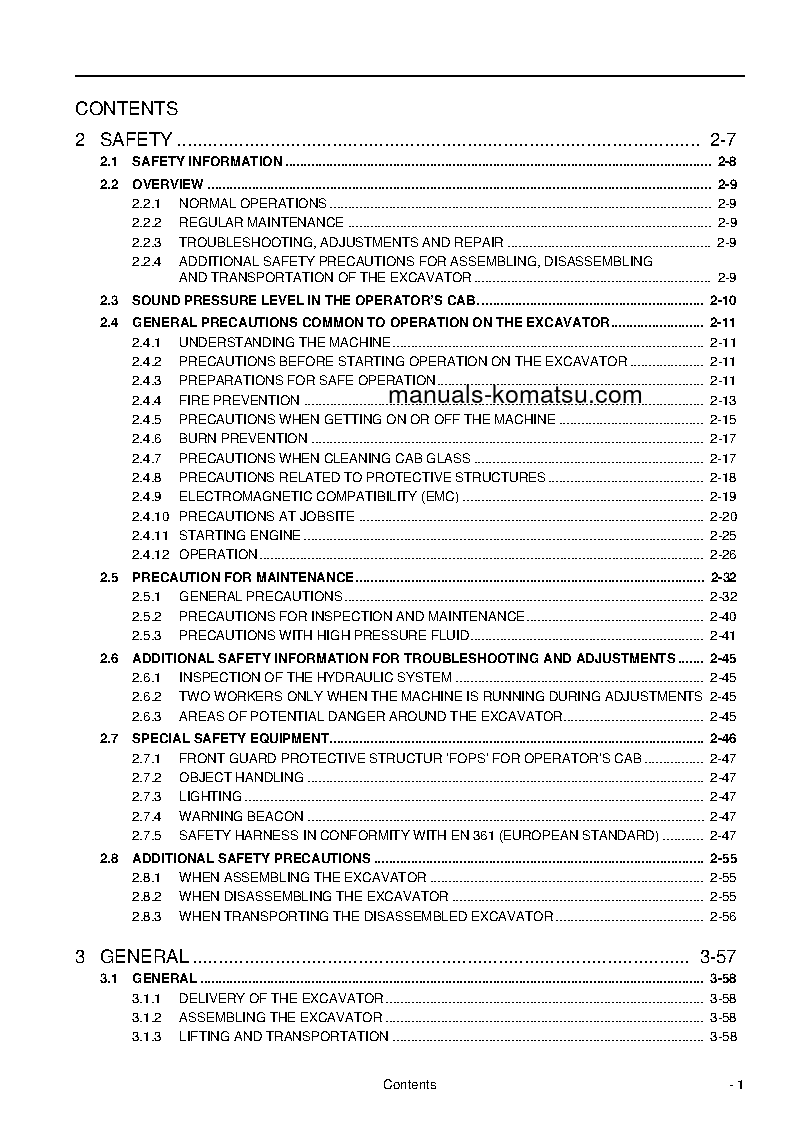 Protected: PC4000E-6(DEU) S/N 08234-08234 Field assembly manual (English)