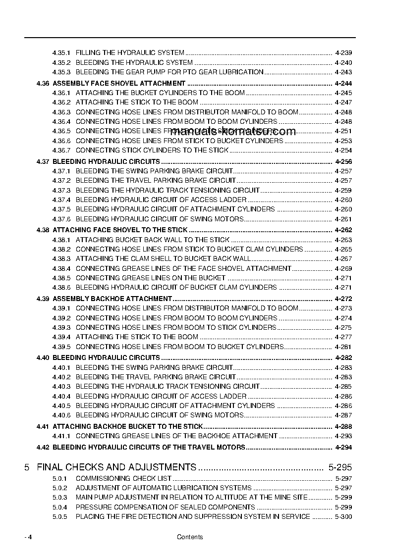 Protected: PC4000E-6(DEU) S/N 08234-08234 Field assembly manual (English)
