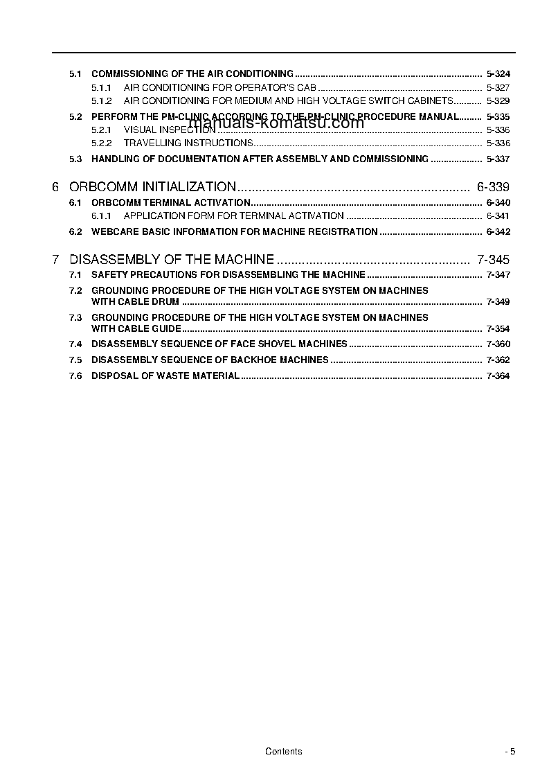 Protected: PC4000E-6(DEU) S/N 08234-08234 Field assembly manual (English)