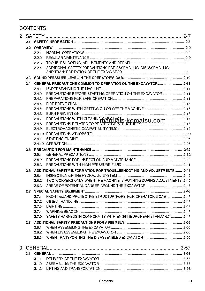 Protected: PC4000-6(DEU) S/N 08237-UP Field assembly manual (English)
