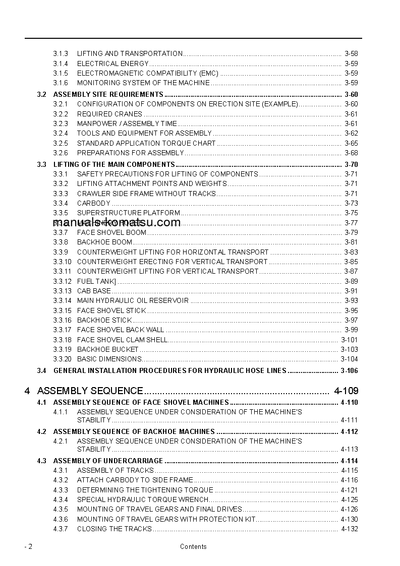 Protected: PC8000-6(DEU) S/N 12071-UP Field assembly manual (English)