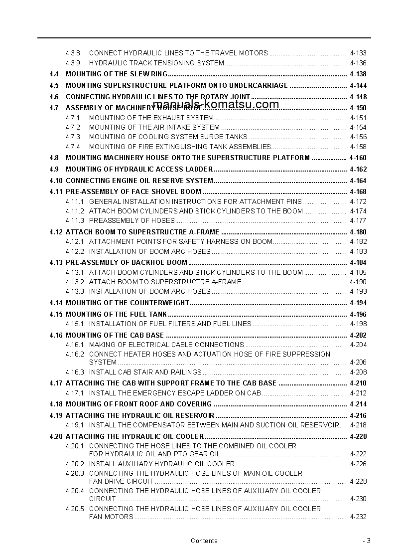 Protected: PC8000-6(DEU) S/N 12071-UP Field assembly manual (English)