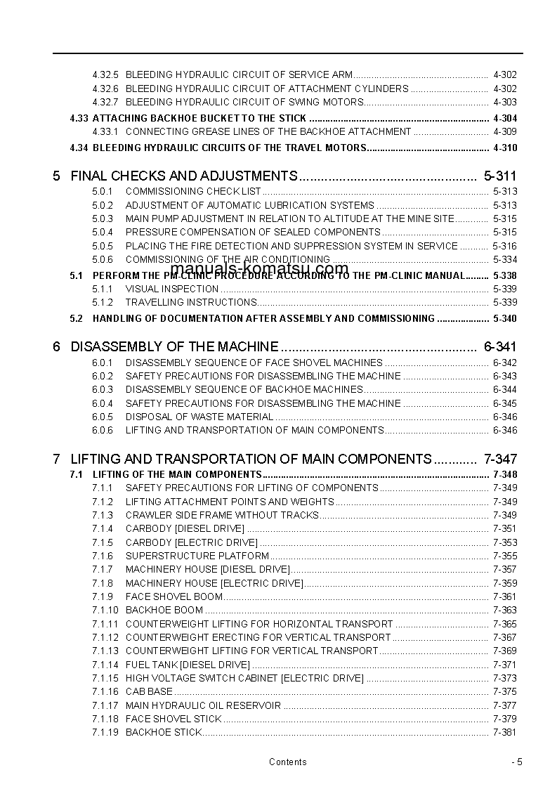 Protected: PC8000-6(DEU) S/N 12071-UP Field assembly manual (English)