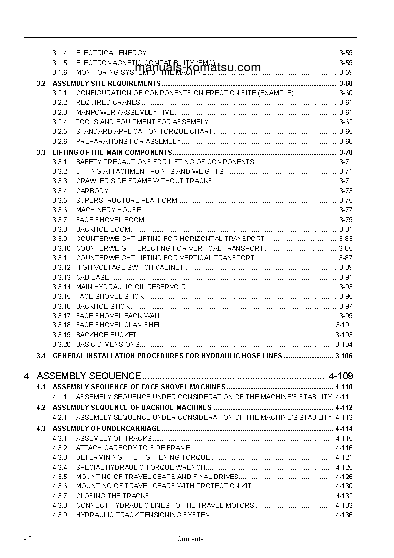 Protected: PC8000E-6(DEU) S/N 12089-UP Field assembly manual (English)