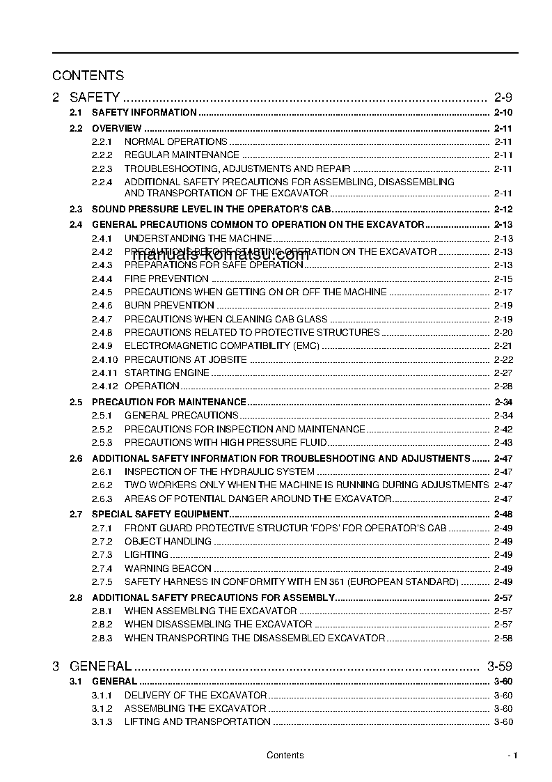 Protected: PC8000-6(DEU) S/N 12105-UP Field assembly manual (English)