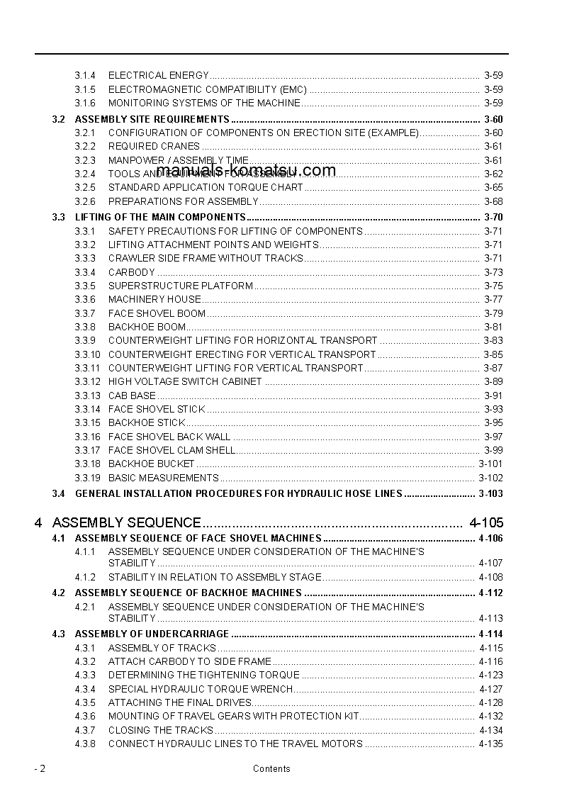 Protected: PC5500E-6(DEU) S/N 15028-UP Field assembly manual (English)