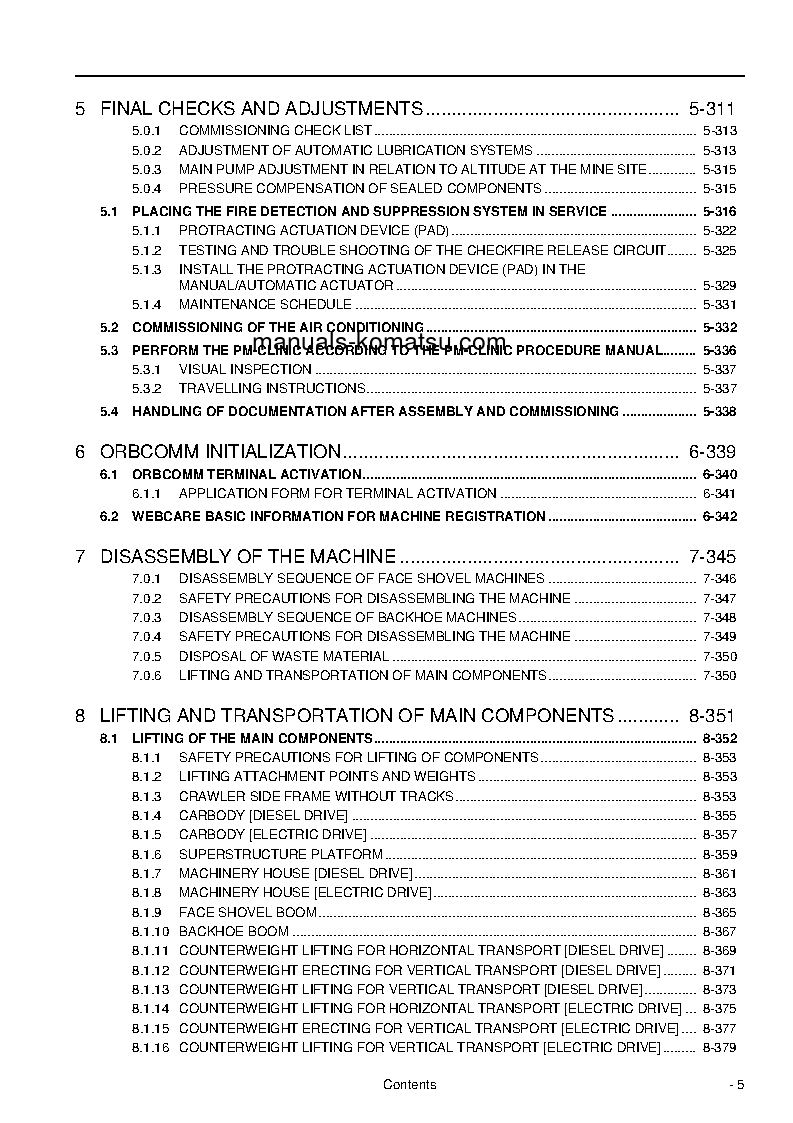 Protected: PC5500-6(DEU)-DIESEL S/N 15131-UP Field assembly manual (English)
