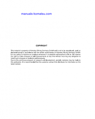 PC5500E-6(DEU) S/N 15136-UP Field assembly manual (English)