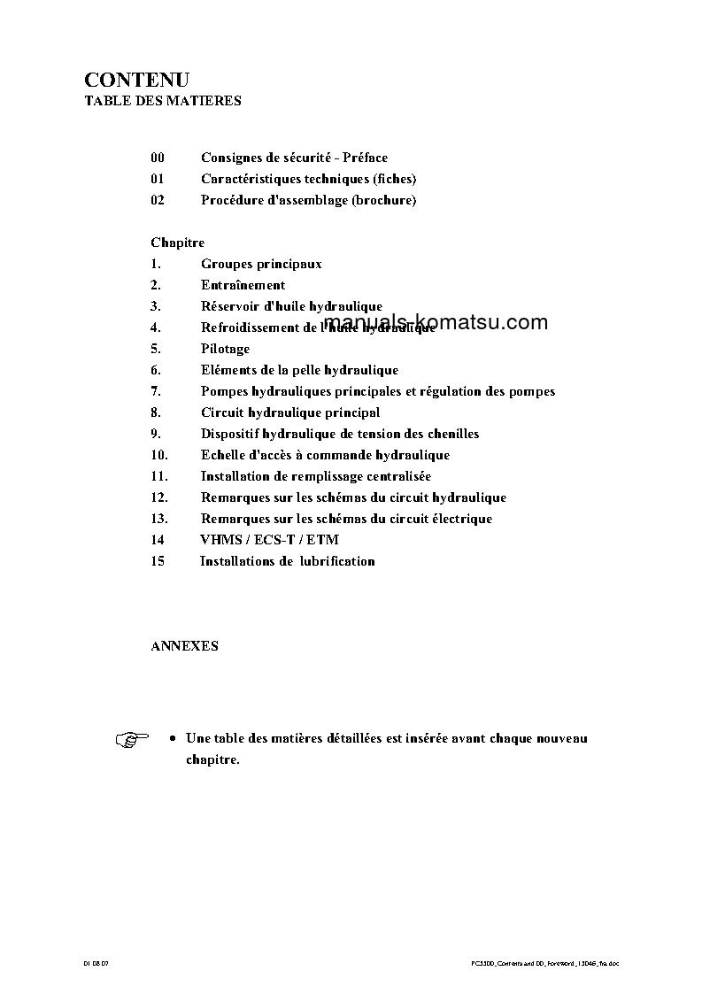 Protected: PC5500-6(DEU) S/N 15046-UP Shop (repair) manual (French)