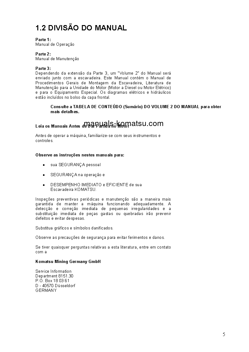Protected: PC4000-6(DEU)-ELECTRIC MOTOR S/N 08203-08203 Operation manual (Portuguese)