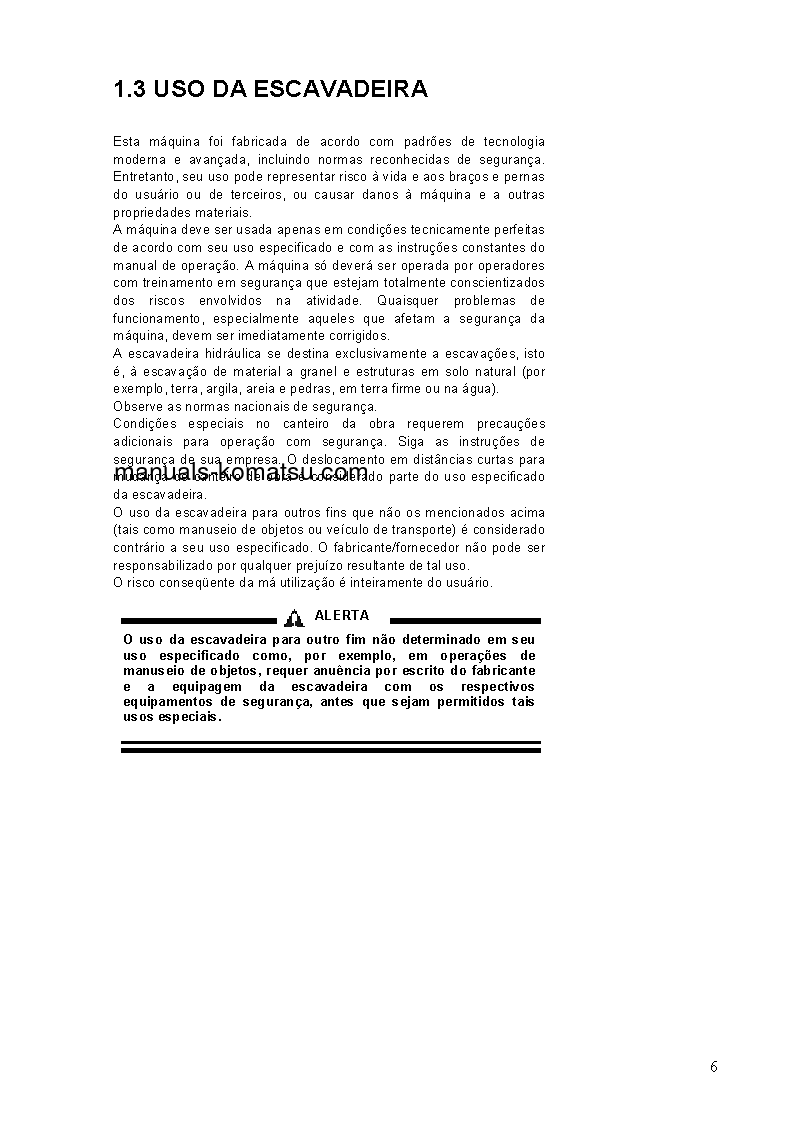 Protected: PC4000-6(DEU)-ELECTRIC MOTOR S/N 08203-08203 Operation manual (Portuguese)