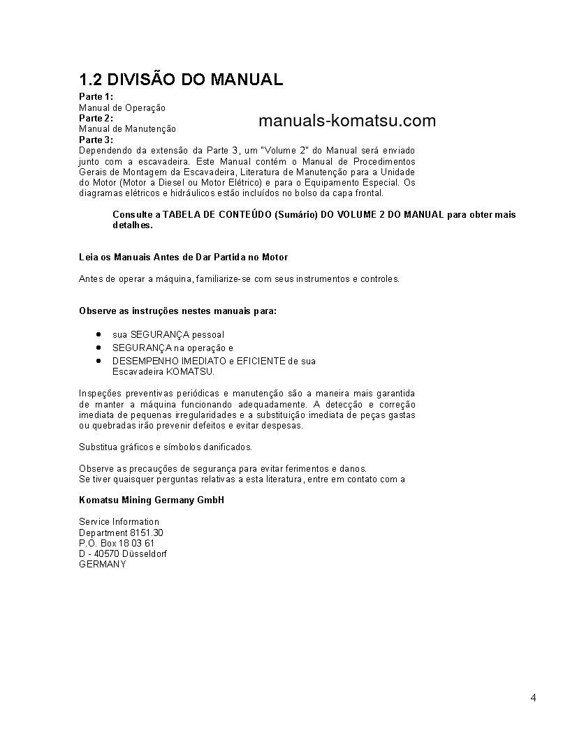 Protected: PC8000-6(DEU)-ELECTRIC MOTOR S/N 12066-UP Operation manual (Portuguese)