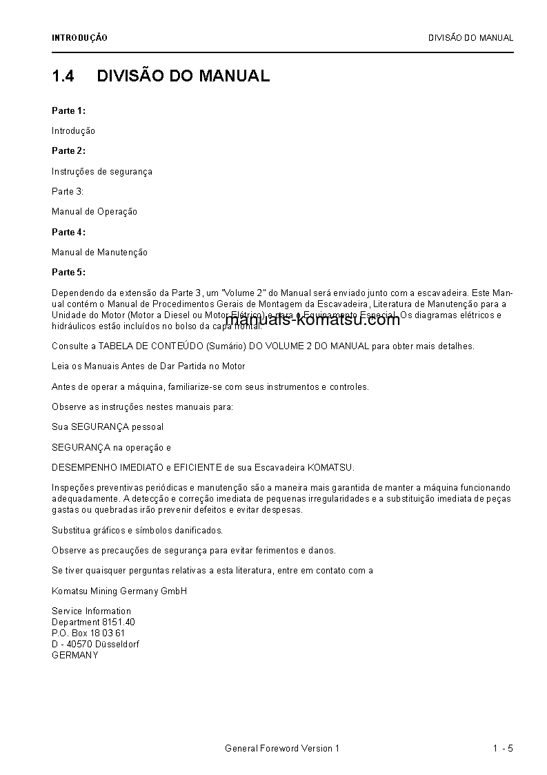 Protected: PC8000E-6(DEU) S/N 12081-12081 Operation manual (Portuguese)