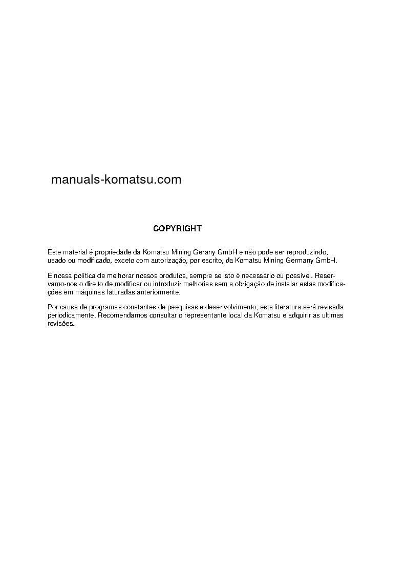 Protected: PC5500E-6(DEU) S/N 15108 Operation manual (Portuguese)