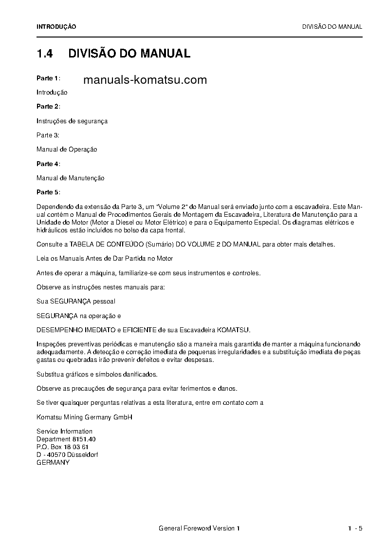 Protected: PC5500E-6(DEU) S/N 15108 Operation manual (Portuguese)