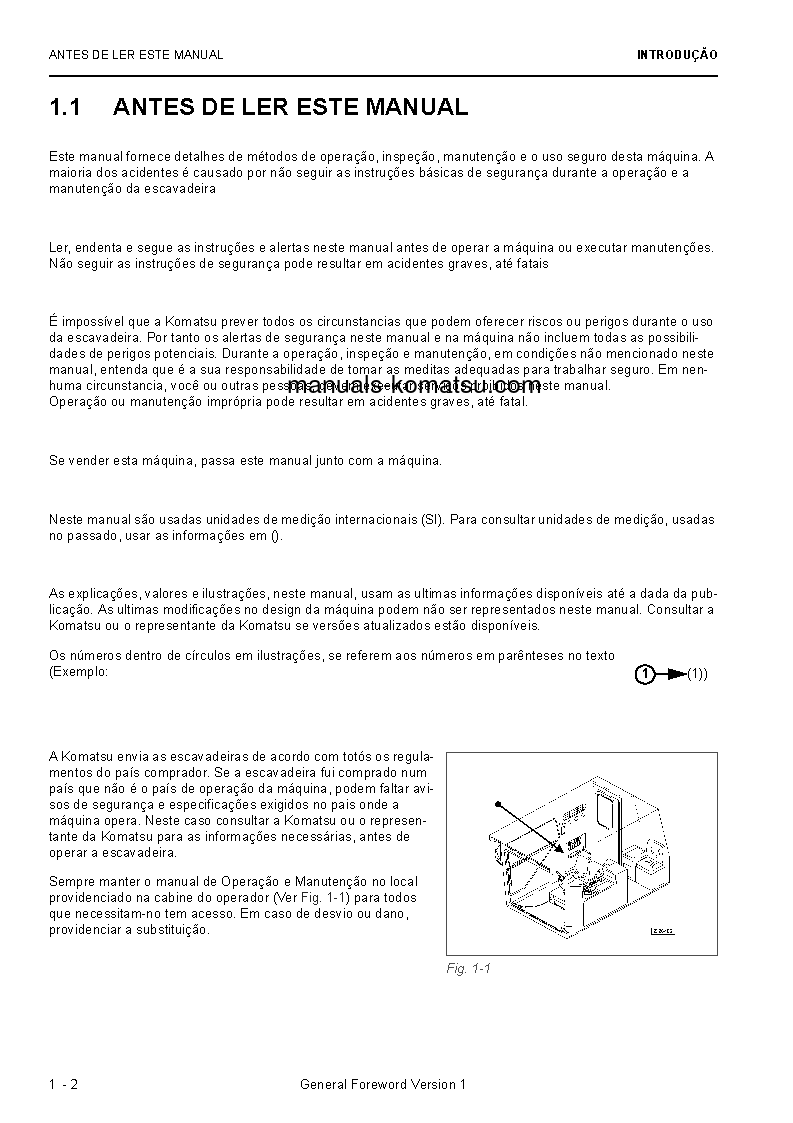 Protected: PC5500E-6(DEU) S/N 15116 Operation manual (Portuguese)