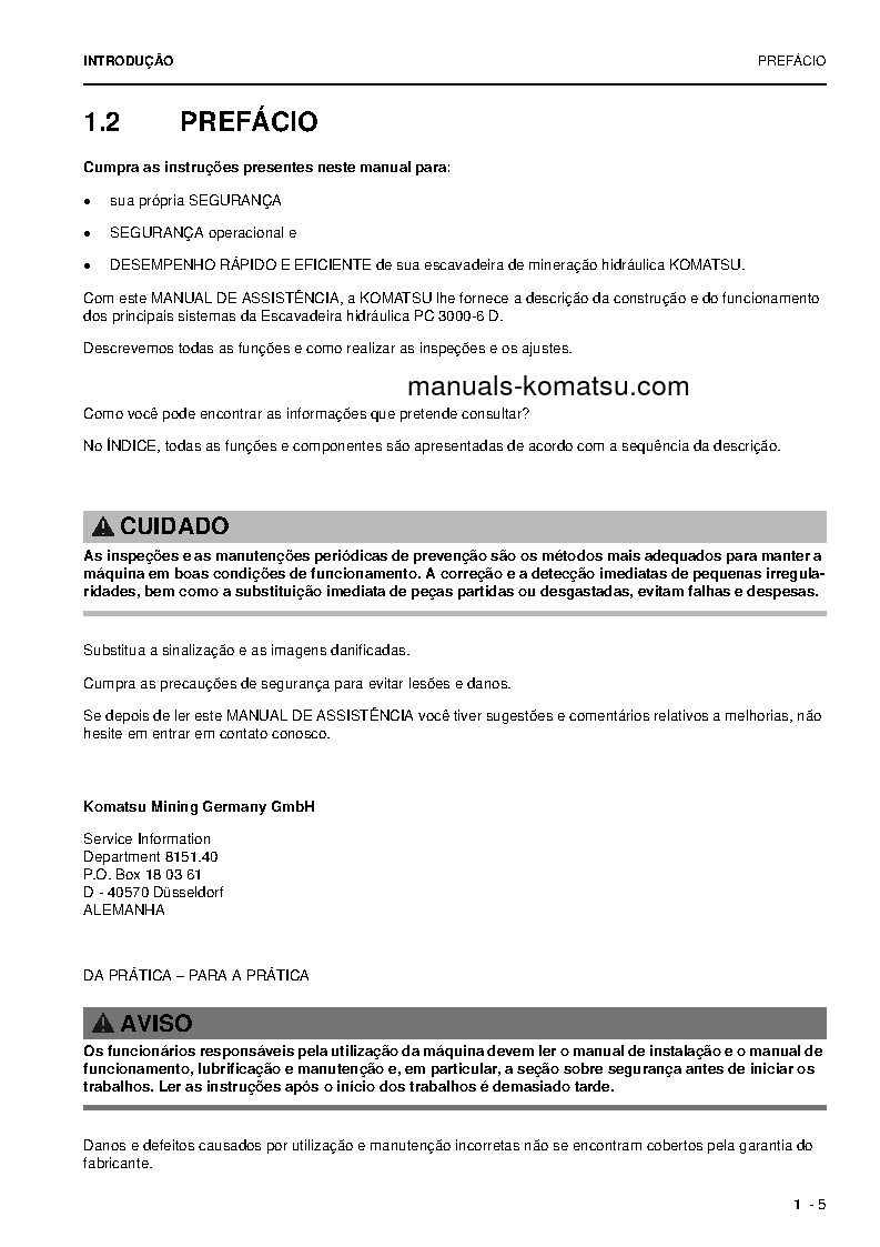 Protected: PC3000-6(DEU) S/N 06208-06208 Shop (repair) manual (Portuguese)