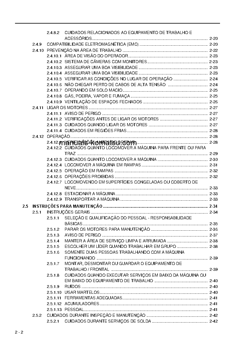 Protected: PC8000E-6(DEU) S/N 12089-UP Shop (repair) manual (Portuguese)