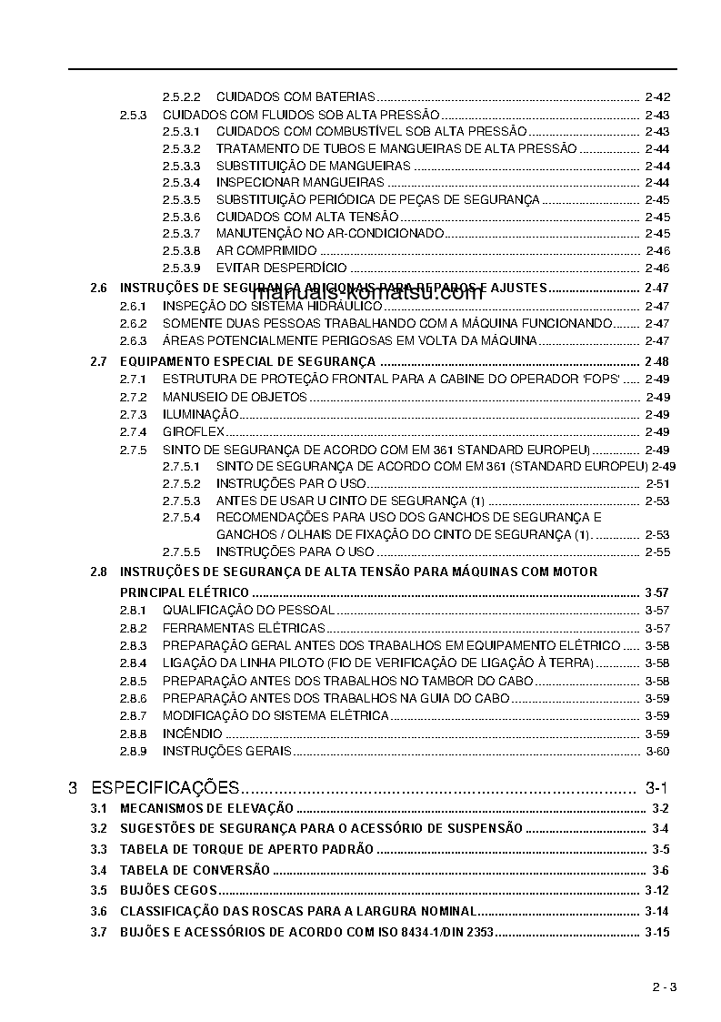Protected: PC8000E-6(DEU) S/N 12089-UP Shop (repair) manual (Portuguese)