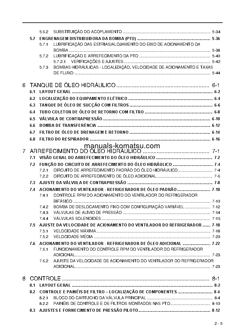 Protected: PC8000E-6(DEU) S/N 12089-UP Shop (repair) manual (Portuguese)