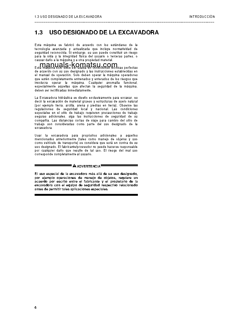 Protected: PC4000-6(DEU) S/N 08199-UP Operation manual (Spanish)