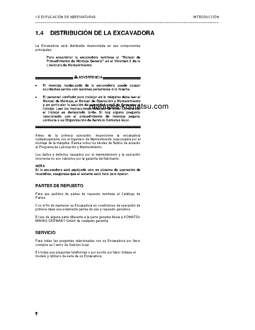 Protected: PC4000-6(DEU) S/N 08199-UP Operation manual (Spanish)