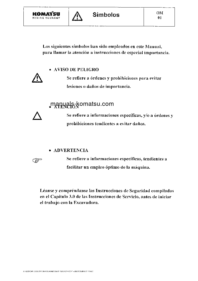 Protected: PC8000-6(DEU)-MIAN DRIVE MOTOR S/N 12031-12031 Operation manual (Spanish)