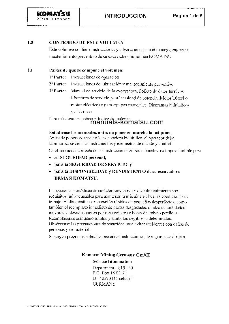 Protected: PC8000-6(DEU)-MIAN DRIVE MOTOR S/N 12031-12031 Operation manual (Spanish)