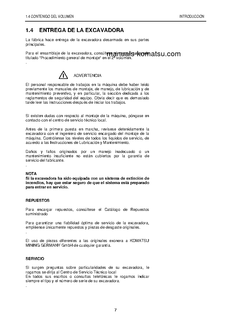 Protected: PC8000-6(DEU)-ELECTRIC MOTOR S/N 12055-12057 Operation manual (Spanish)