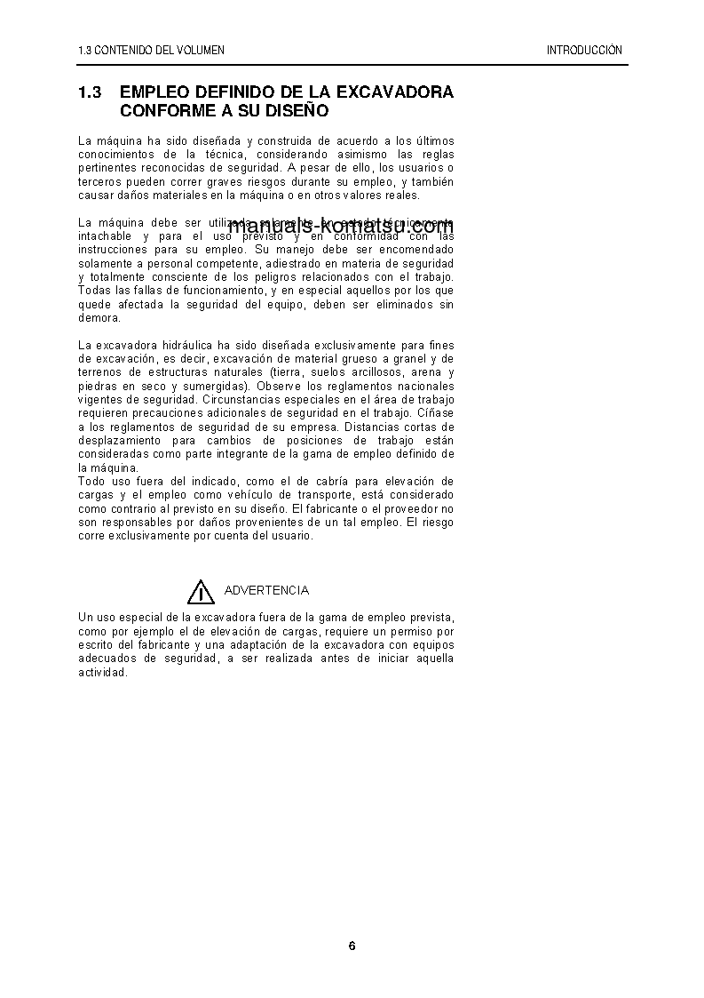 Protected: PC8000-6(DEU) S/N 12064-UP Operation manual (Spanish)