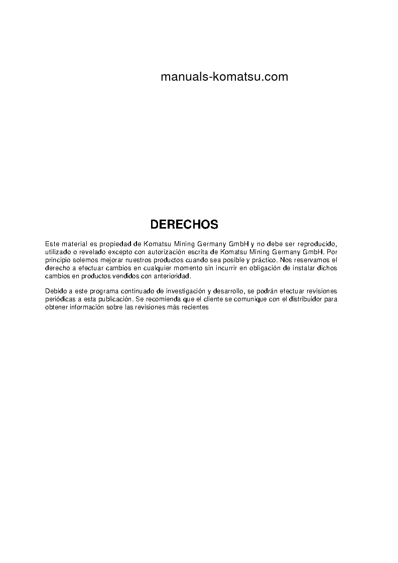 Protected: PC8000-6(DEU) S/N 12084-12084 Operation manual (Spanish)