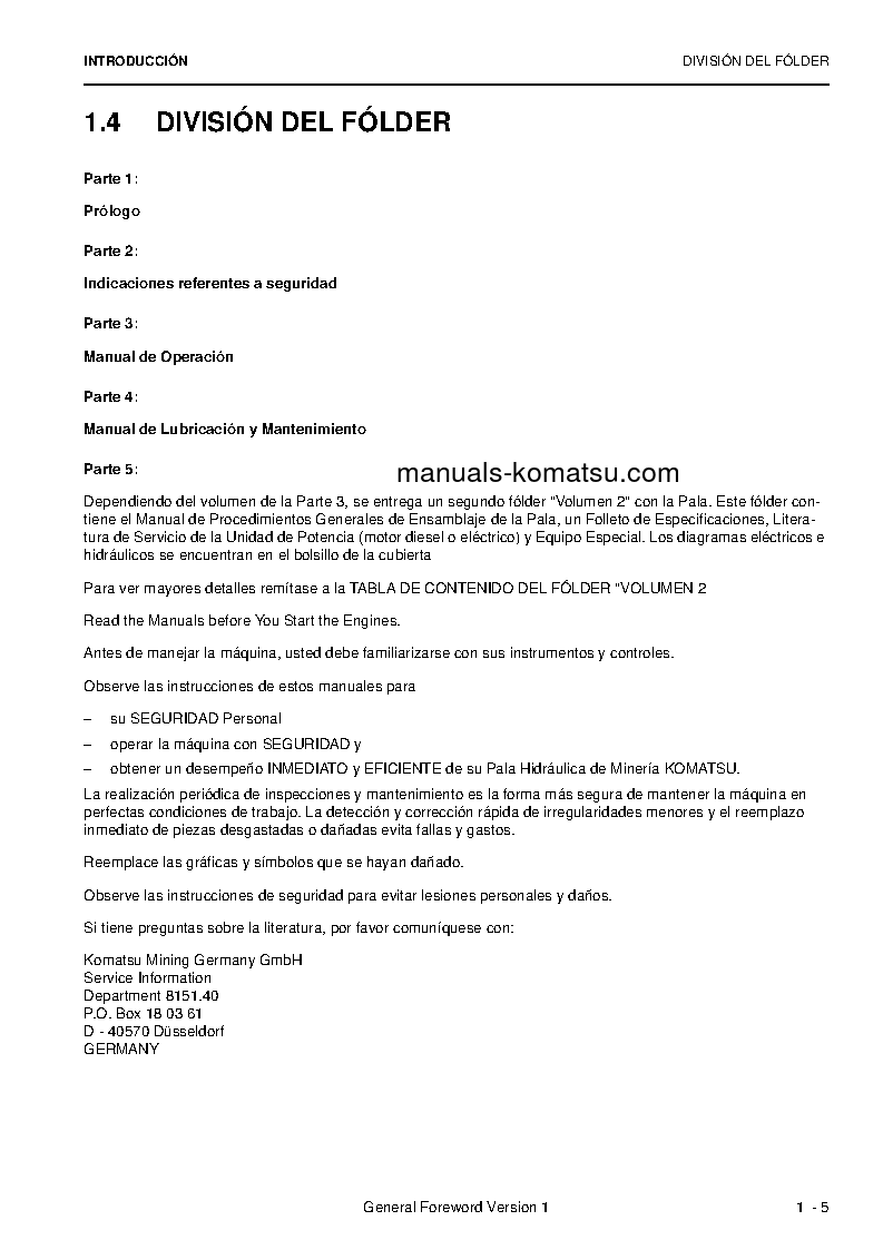 Protected: PC8000E-6(DEU) S/N 12087 Operation manual (Spanish)