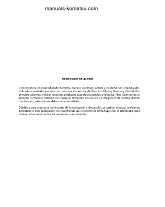 PC8000E-6(DEU) S/N 12090 Operation manual (Spanish)