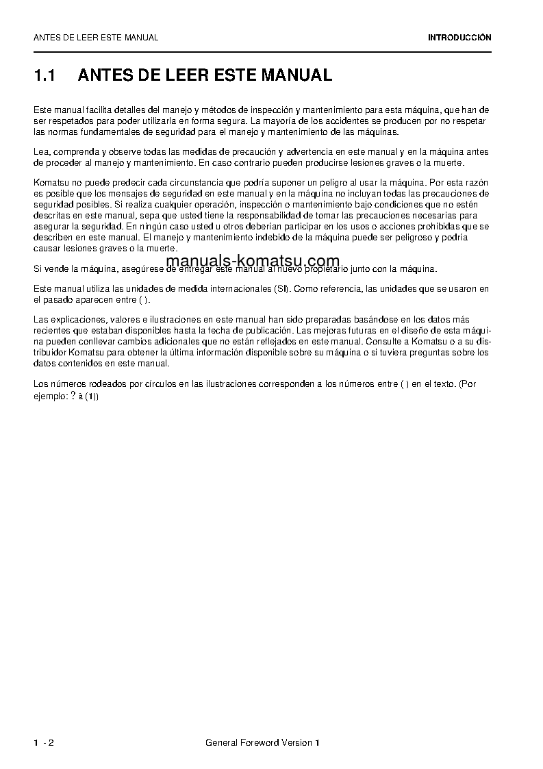 Protected: PC8000E-6(DEU) S/N 12091 Operation manual (Spanish)