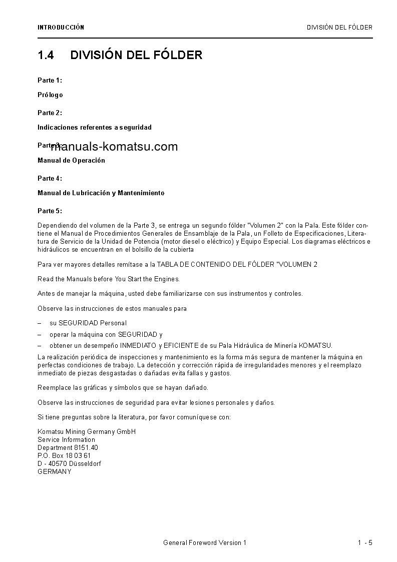 Protected: PC8000-6(DEU) S/N 12094 Operation manual (Spanish)