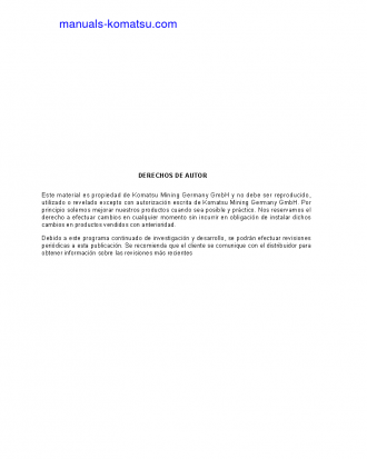 PC8000E-6(DEU) S/N 12095 Operation manual (Spanish)