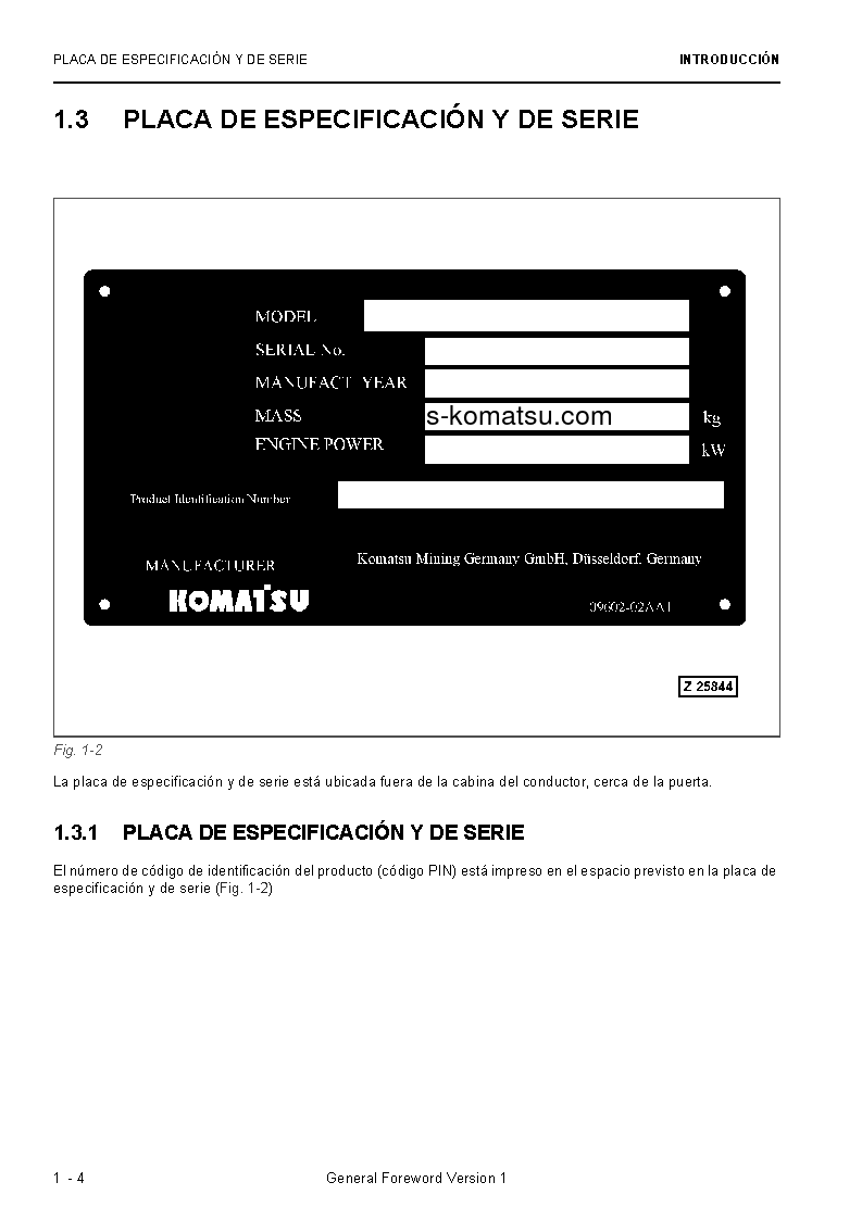 Protected: PC8000-6(DEU) S/N 12098 Operation manual (Spanish)