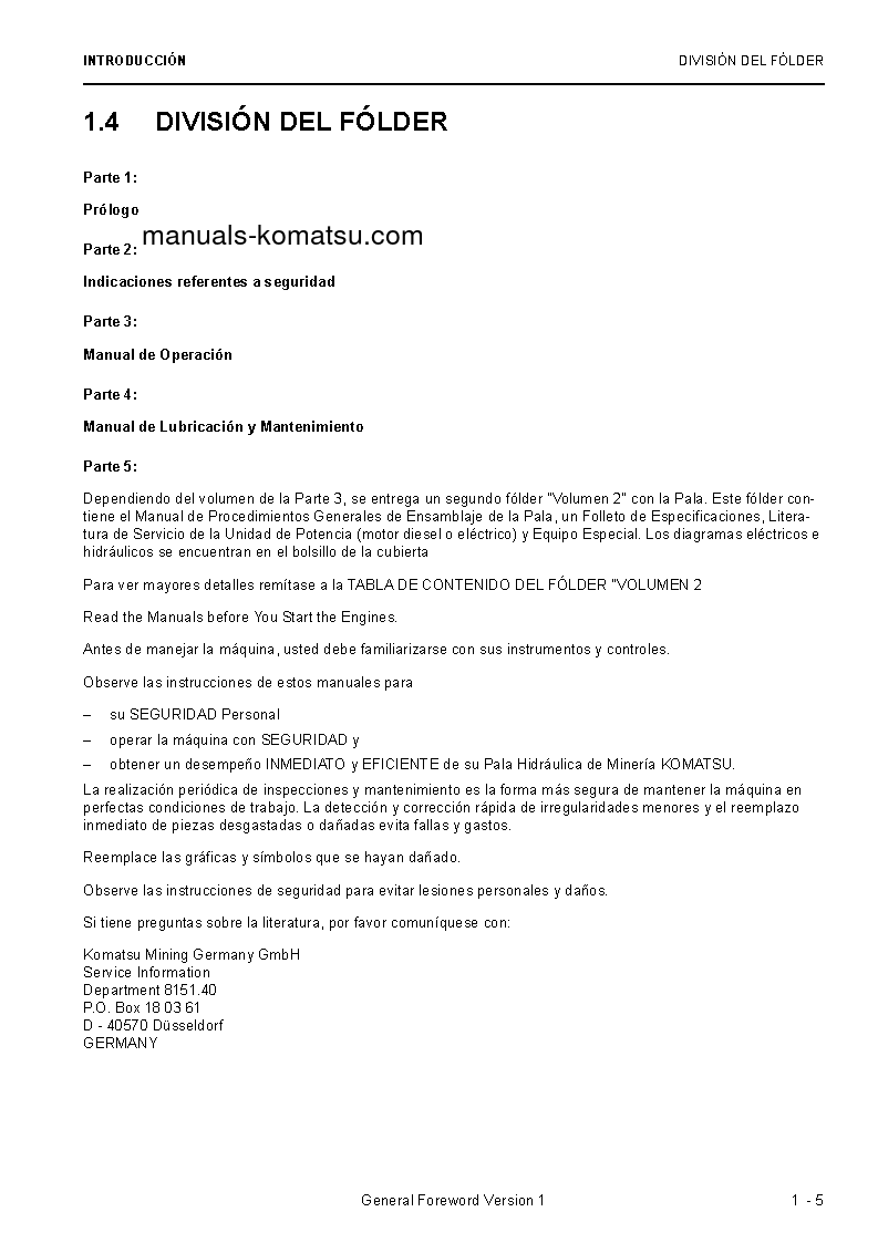 Protected: PC8000-6(DEU) S/N 12098 Operation manual (Spanish)