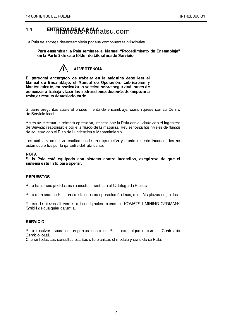 Protected: PC5500-6(DEU) S/N 15024-15024 Operation manual (Spanish)