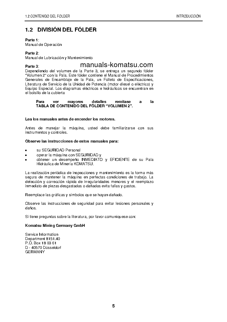 Protected: PC5500-6(DEU) S/N 15054 Operation manual (Spanish)