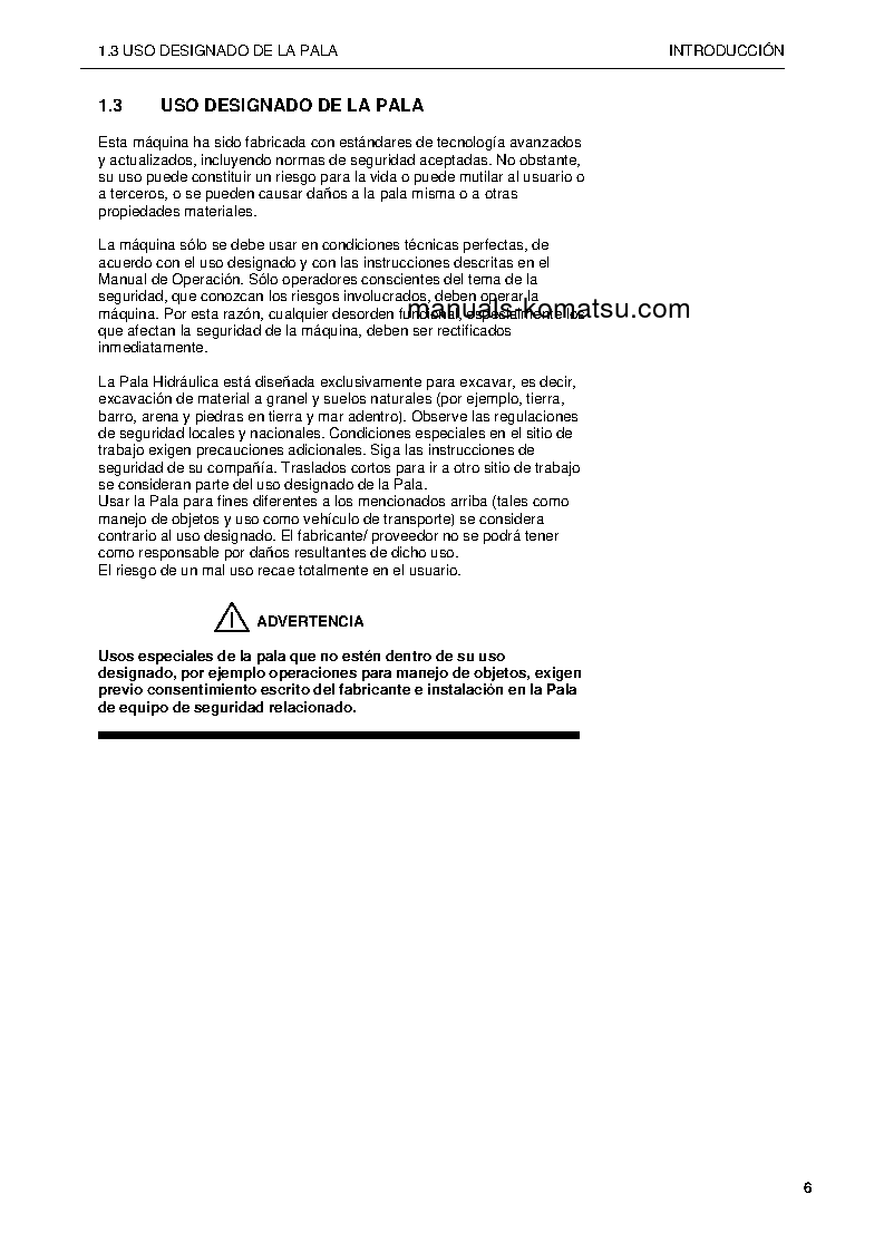 Protected: PC5500-6(DEU) S/N 15064 Operation manual (Spanish)
