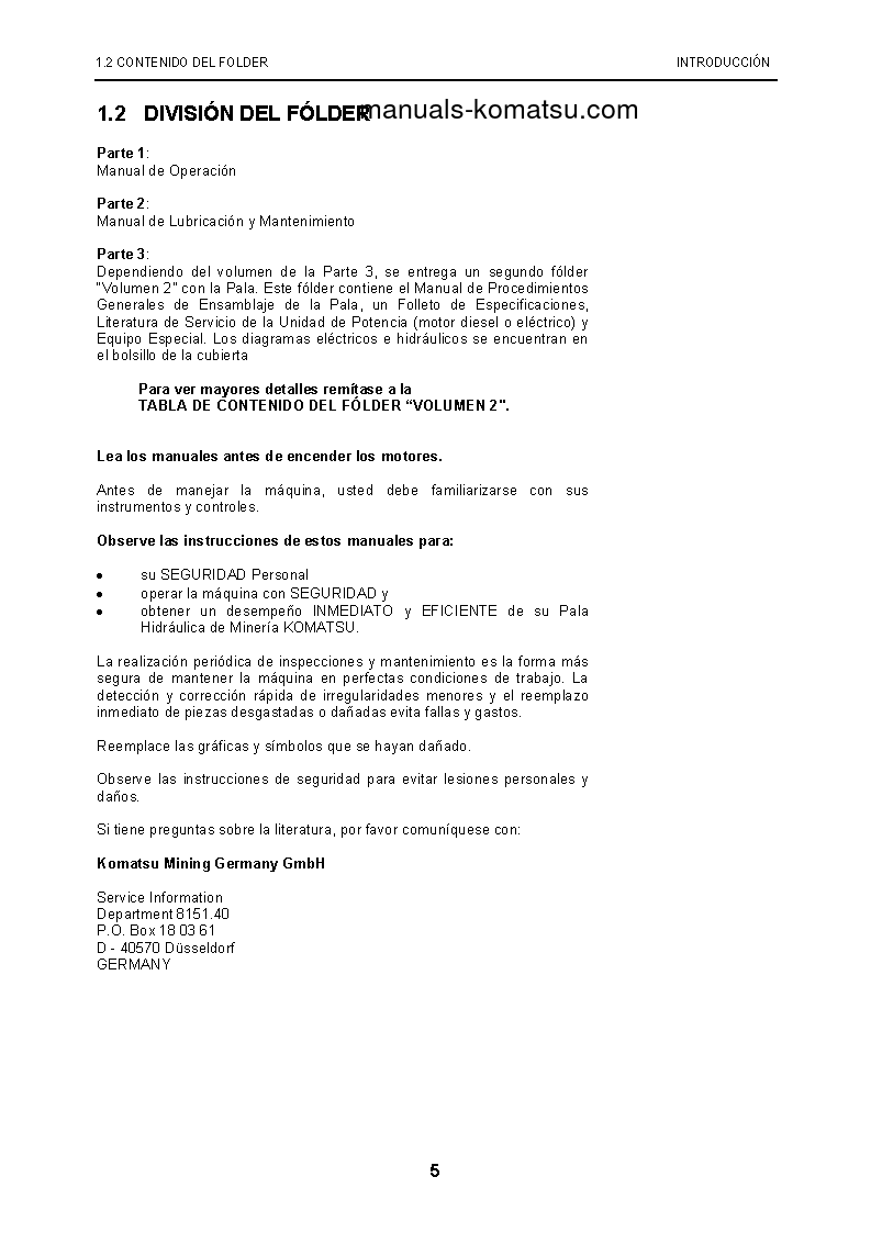 Protected: PC5500-6(DEU) S/N 15087-15087 Operation manual (Spanish)