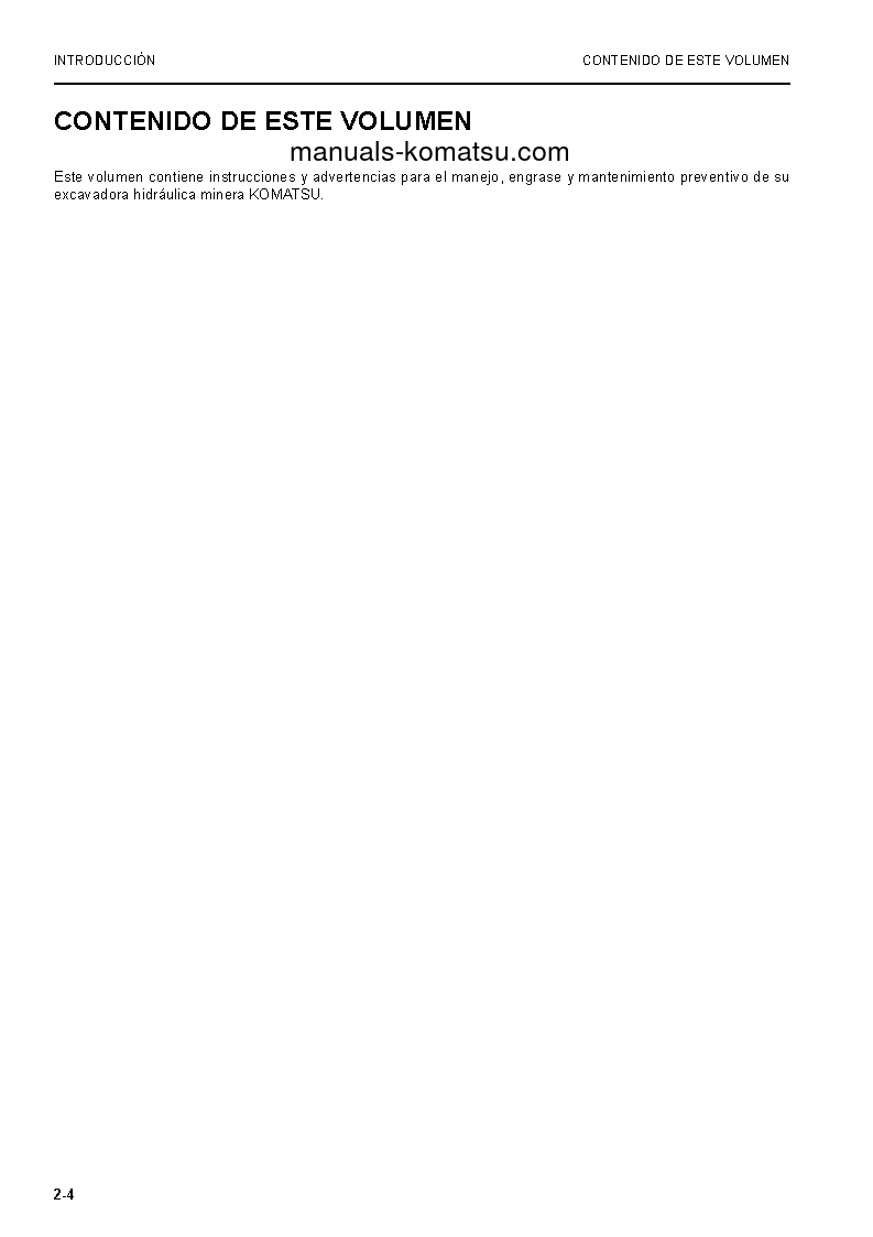 Protected: PC5500-6(DEU) S/N 15089-15089 Operation manual (Spanish)