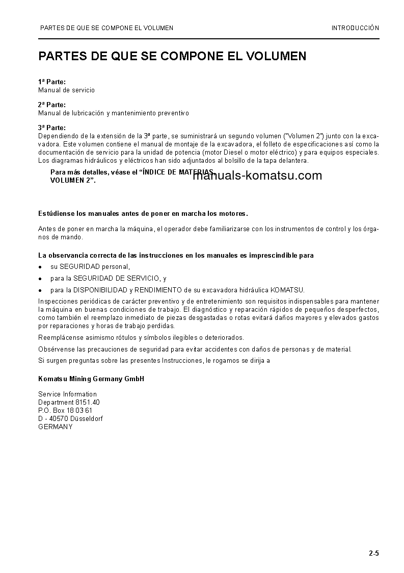 Protected: PC5500-6(DEU) S/N 15089-15089 Operation manual (Spanish)