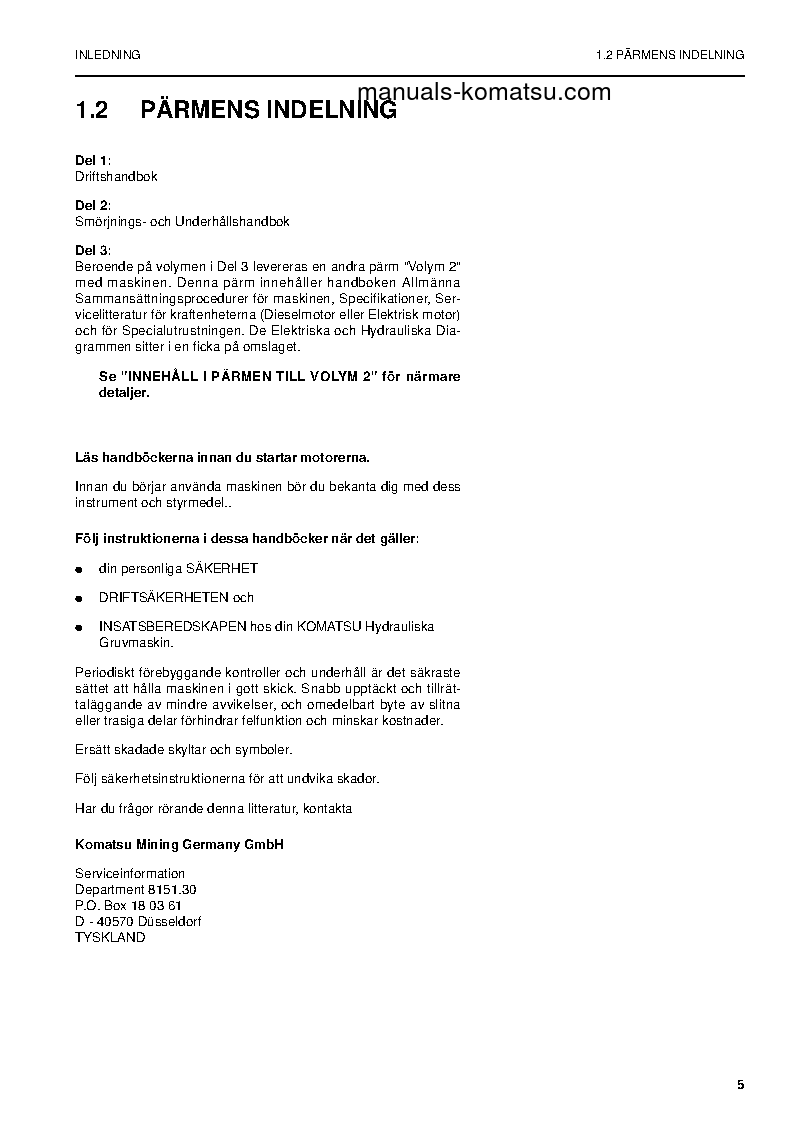 Protected: PC5500-6(DEU) S/N 15074-15074 Operation manual (Swedish)