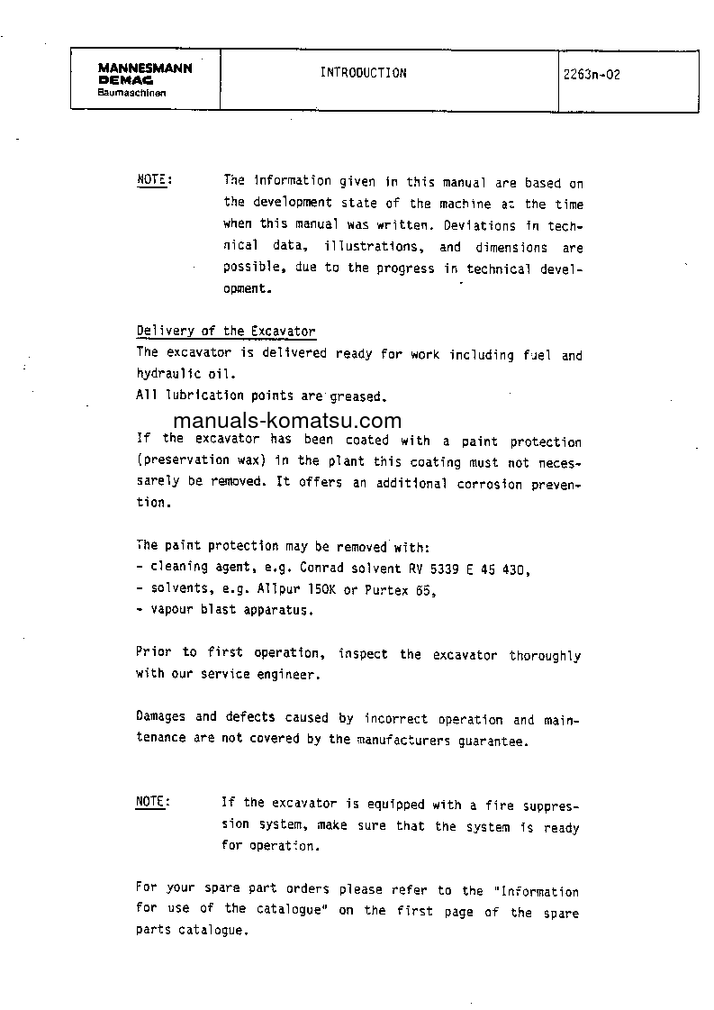 Protected: H185S(DEU) S/N 06081 Operation manual (English)